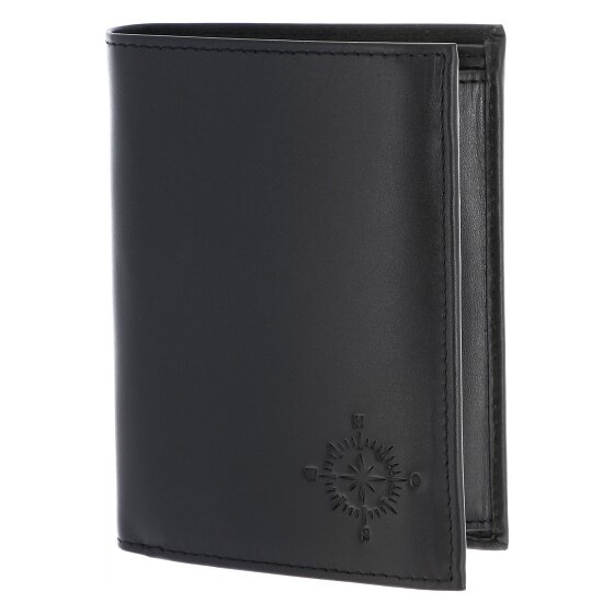 oxmox Leather Portemonnee RFID-bescherming Leder 13 cm