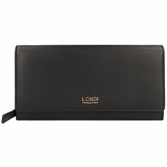 L.Credi Evelyn portemonnee leer 20 cm