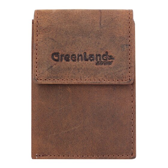 Greenland Nature Montenegro Creditcard etui RFID Leer 6,5 cm Greenland Nature Montenegro Creditcard etui RFID Leer 6,5 cm