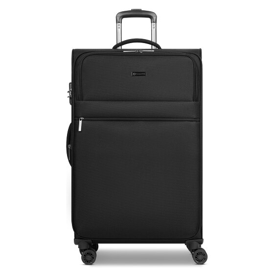bugatti Valencia Soft 4 wielen Trolley L 75 cm met uitbreidingsplooi
