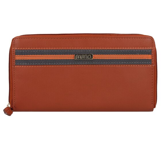 mano Don Leonardo Portemonnee RFID Leer 18 cm