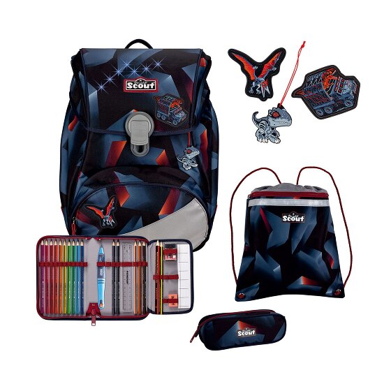 Scout Alpha Schooltas set 4-delig