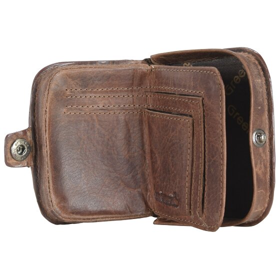 Greenland Nature Montana portemonnee shake portemonnee leer 10 cm Greenland Nature Montana portemonnee shake portemonnee leer 10 cm