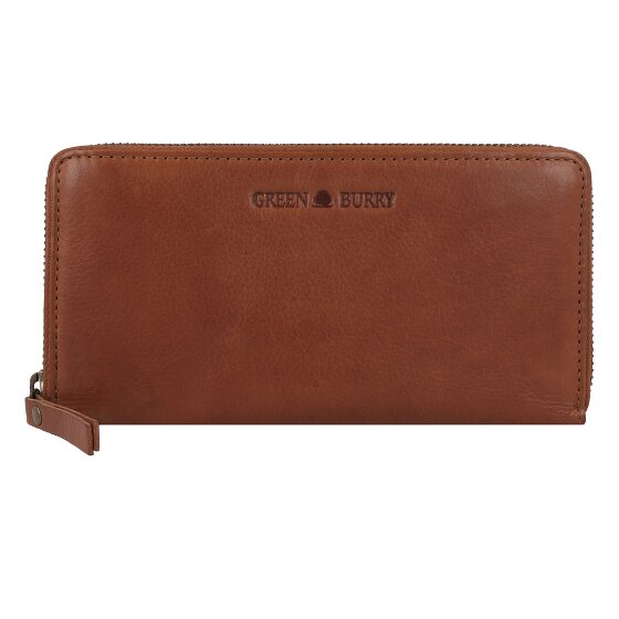 Greenburry Colombiana Portemonnee RFID-bescherming Leer 20 cm