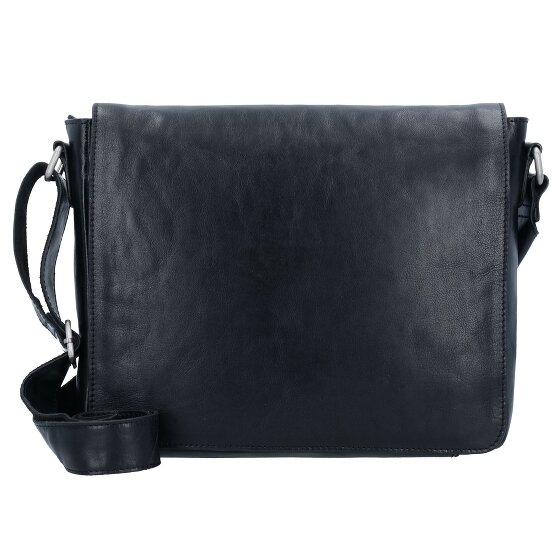 Leonhard Heyden Cambridge Messenger Leder 32 cm Laptopcompartiment
