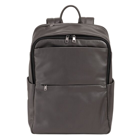 DuDu Sydney Dagrugzak Leer 42 cm Laptop compartiment