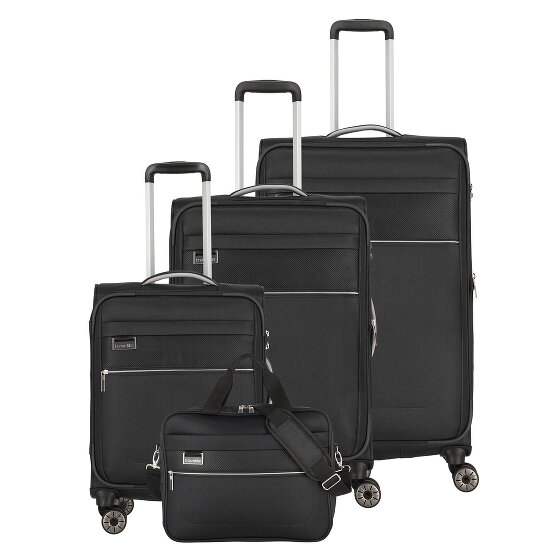 Travelite Miigo 4 wielen Kofferset 4-delig met uitbreidingsplooi