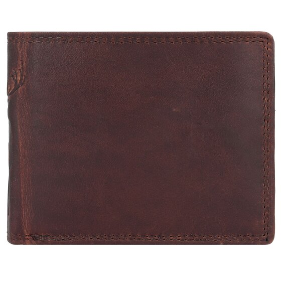 Jack Kinsky Monterey 108 Portemonnee RFID-bescherming Leer 11.5 cm