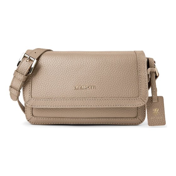 Lazarotti Bologna Leather Crossbody tas Leder 21 cm
