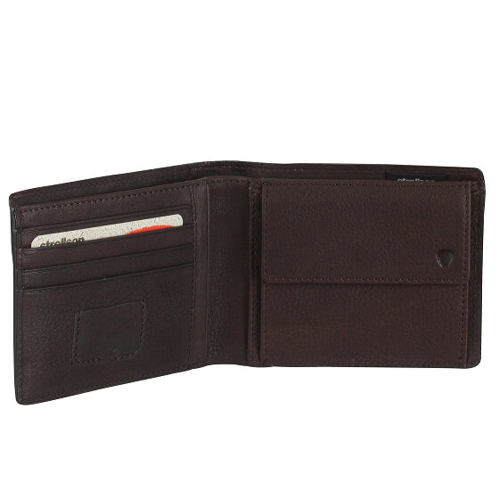 Strellson Harrison portemonnee leer 12,5 cm