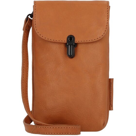 aunts & uncles Oma's Luxe Club Mevrouw Lemon Leren Mobiel Tasje 10 cm