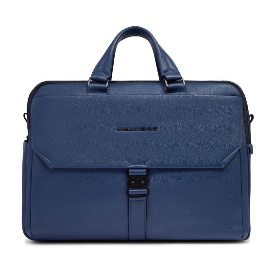 Piquadro Than Koffer Leer 30 cm Laptop compartiment