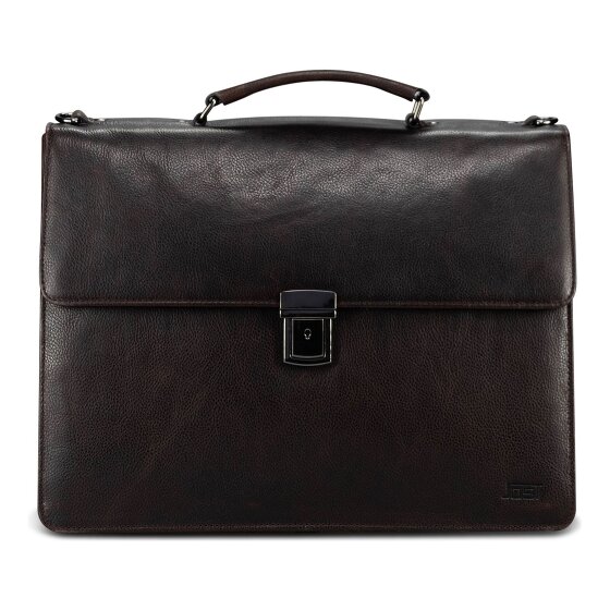 Jost London Aktentas Leder 40 cm Laptopvak