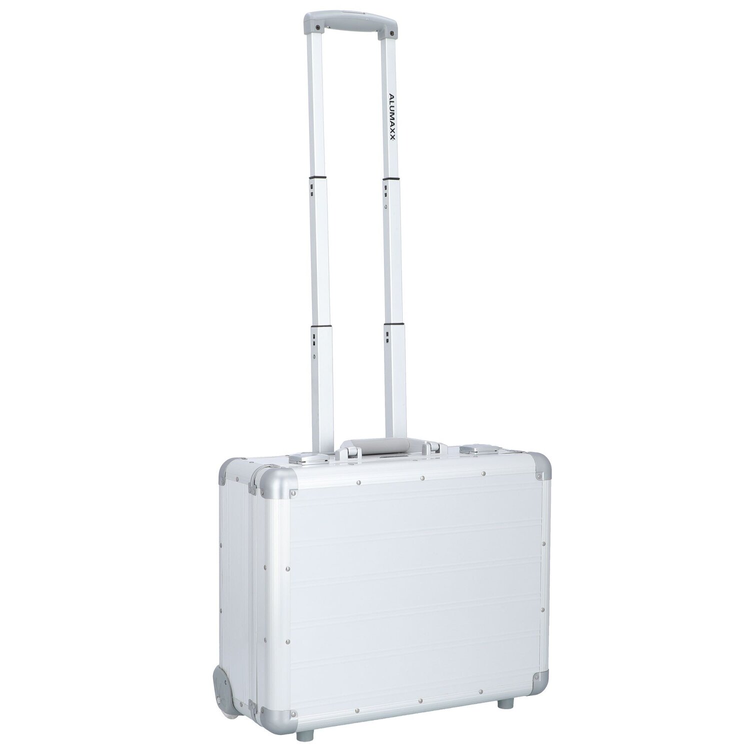 Alumaxx 2-wiel Business Trolley Laptopcompartiment 37 cm silber matt