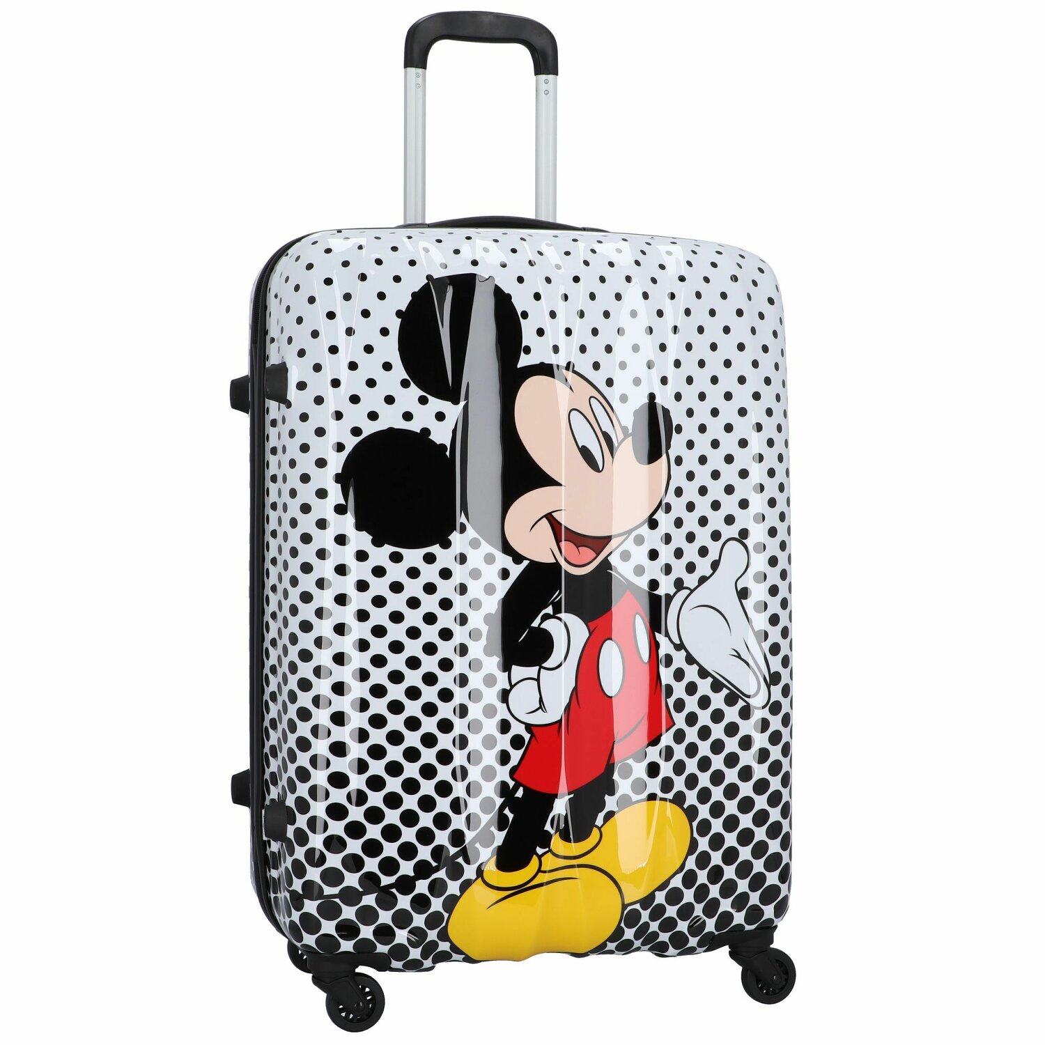 American Tourister Disney Legends 4-wielige trolley 75 cm mickey mouse  polka dot