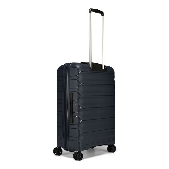 d&n Travel Line 4700 4 wielen Trolley 68 cm met uitbreidingsplooi