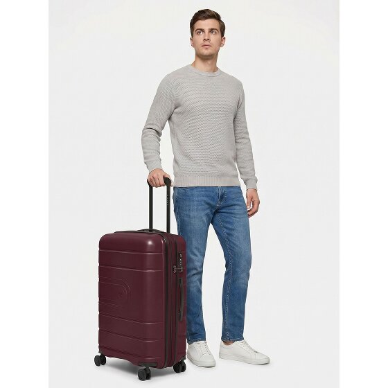 Redolz Essentials 11 4 wielen Trolley 66 cm met uitbreidingsplooi