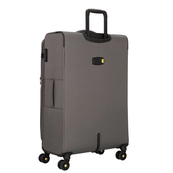 d&n Travel Line 9704 4 wielen Trolley L 78 cm met uitbreidingsplooi