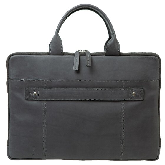 Pride and Soul Beoordeel aktetas leer 39 cm Laptop compartiment