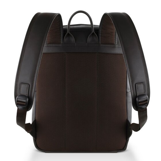 bugatti Clark Dagrugzak Leer 42 cm Laptop compartiment