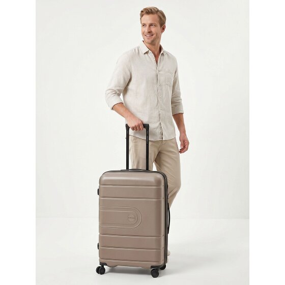 Redolz Essentials 11 4 wielen Trolley 66 cm met uitbreidingsplooi