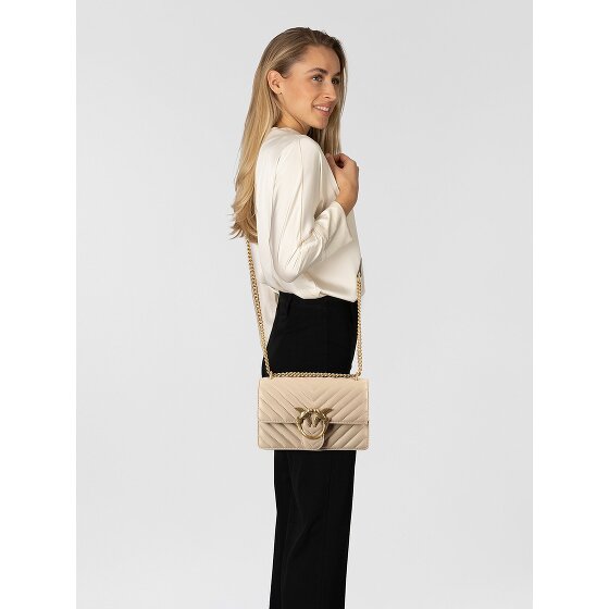 PINKO Love One Schoudertas Leer 21 cm