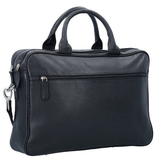 Dermata Aktetas leder 40 cm laptop compartiment