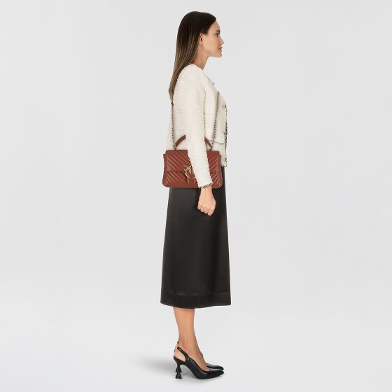 PINKO Love Lady Handtas Leer 26 cm