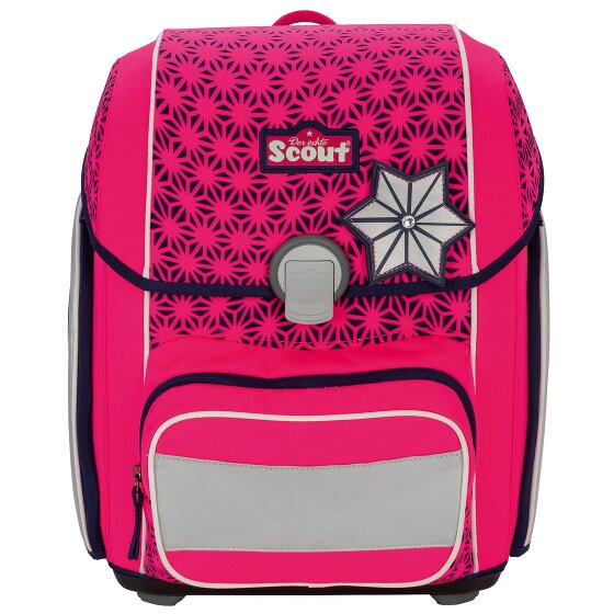 Scout Genius Neon Safety DIN Schooltas set 4-delig