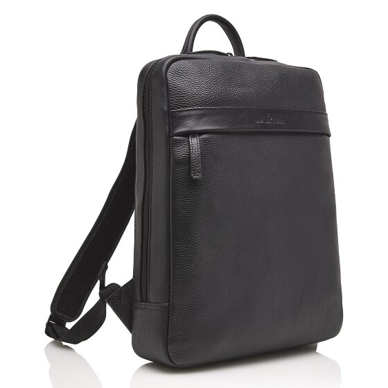 Castelijn & Beerens Zakelijke rugzak RFID-bescherming Leder 41 cm Laptopvak