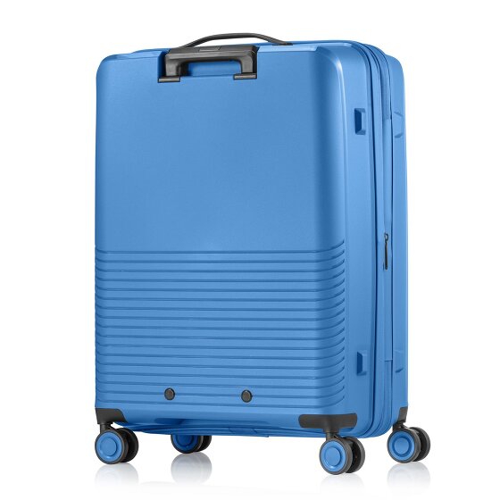Pack Easy Jet 4 wielen Trolley 64 cm met uitbreidingsplooi