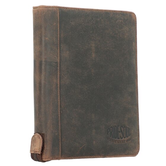 Pride and Soul Wick schrijfmap leer 24 cm