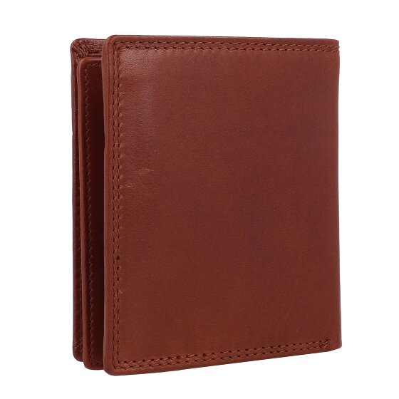 Greenburry Vintage Portemonnee RFID-bescherming Leer 9.5 cm