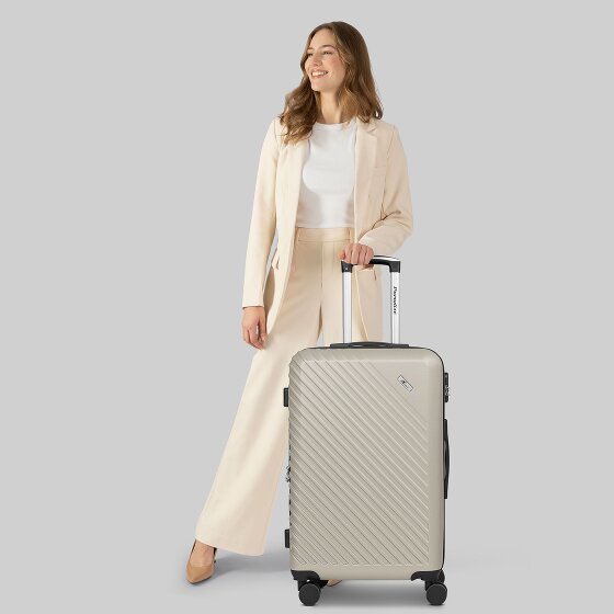 Check.In Paradise 2.0 4 wielen Trolley M 68 cm met uitbreidingsplooi