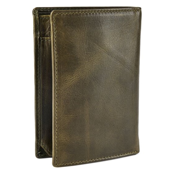 Greenburry Newport Portemonnee RFID-bescherming Leer 12.5 cm