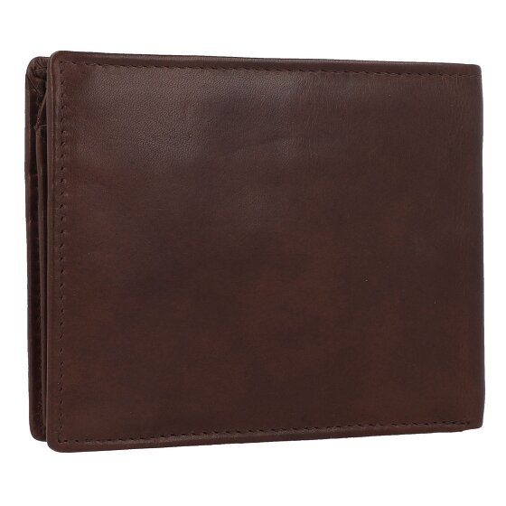 Greenburry Newport Portemonnee RFID-bescherming Leer 12 cm