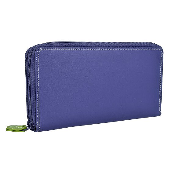 Mywalit Grote dubbele ritssluiting portemonnee leer 18 cm