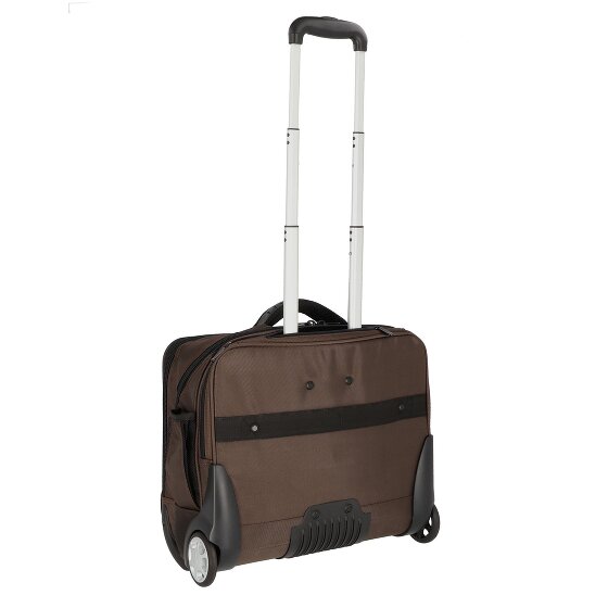 Dermata 2 wielen Zakelijke trolley 41 cm Laptopvak
