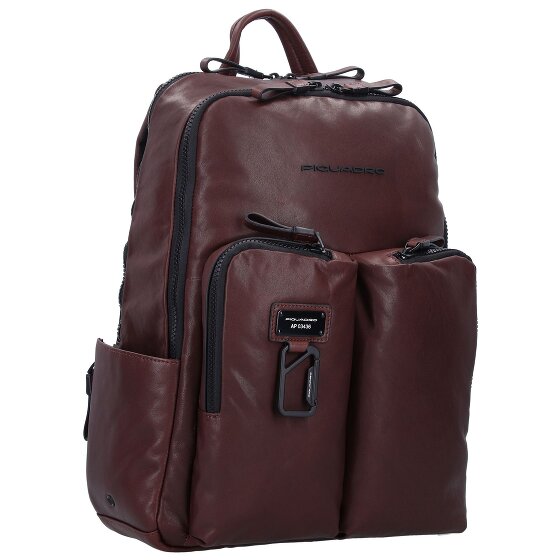 Piquadro Harper Rugzak RFID Leer 40 cm Laptopcompartiment