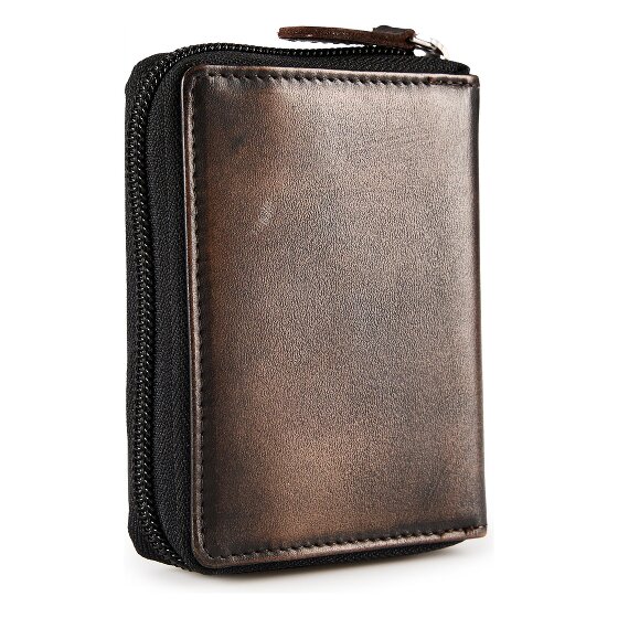 Greenburry Destressed Portemonnee RFID-bescherming Leer 10.5 cm