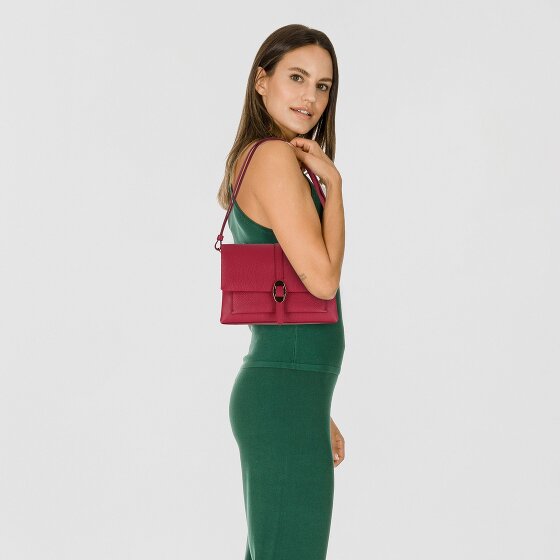Coccinelle Dorian Schoudertas Leer 24 cm