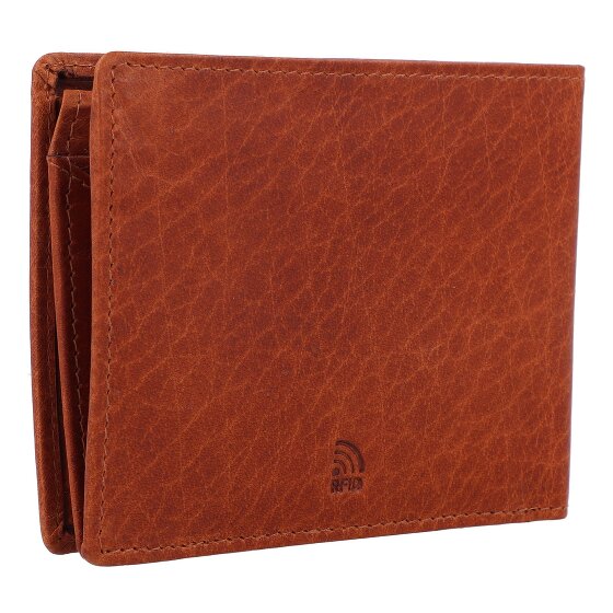 Greenburry House of Norway Portemonnee RFID-bescherming Leer 12 cm