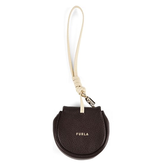 Furla Bear tasbedeltje van leer, 8 cm