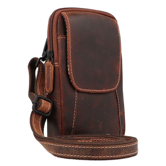 Jack Kinsky Baltimore 10 Mobielhoesje Leder 12 cm