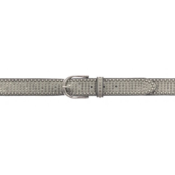 b.belt Riva Studded Belt Leer