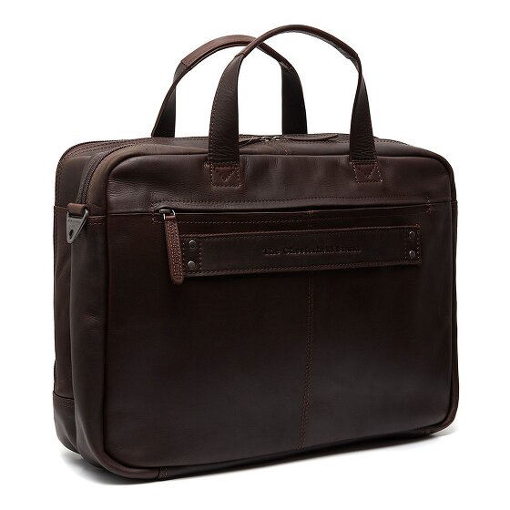 The Chesterfield Brand Wax Pull Up Koffer Leer 44 cm Laptop compartiment
