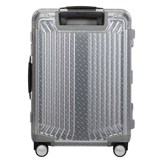Samsonite Lite-Box Alu Boss Edition 4-wielige cabinewagen van Aluminium, 55 cm