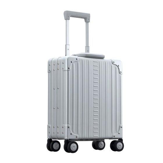 Aleon Business-cabinewagen met 4 wielen, Aluminium, 42 cm, laptopvak