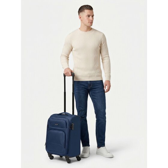 Smartbox Edition 04 4 wielen Cabinewagen 55 cm met uitbreidingsplooi