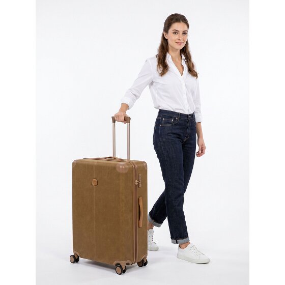 Bric's Life 4 wielen Trolley L 78 cm met uitbreidingsplooi